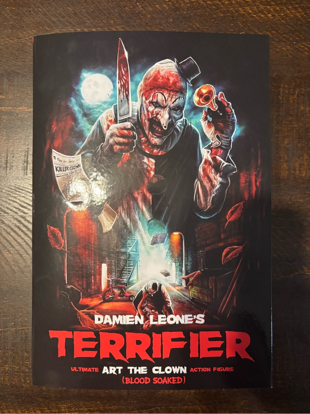 Terrifier Damien Leone's 'Art the Clown' Bloody Action Figure - NECA